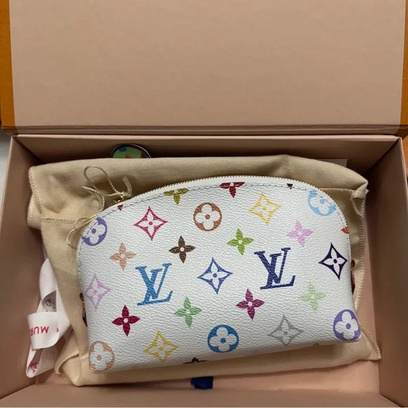 Louis Vuitton Multicolor Murakami Monogram Pouch | NWT - Picture 3 of 10
